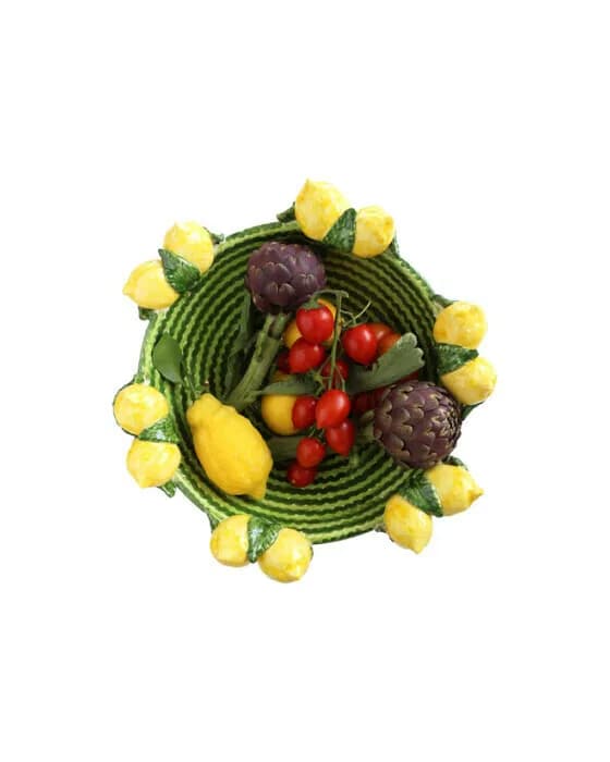 Limone Salad Bowl Green/Yellow
