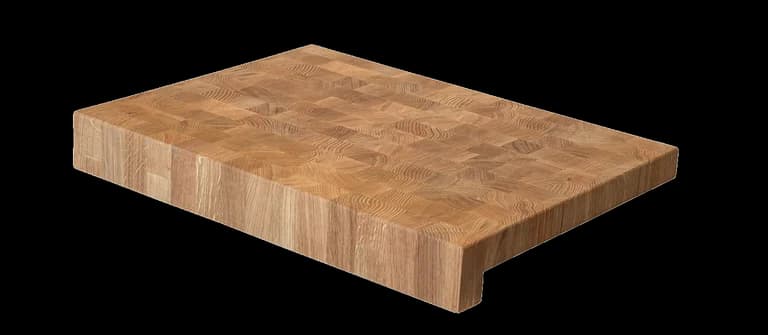 Schneidebrett Eiche - Hirnholz (60 x 45 cm) - Pepper