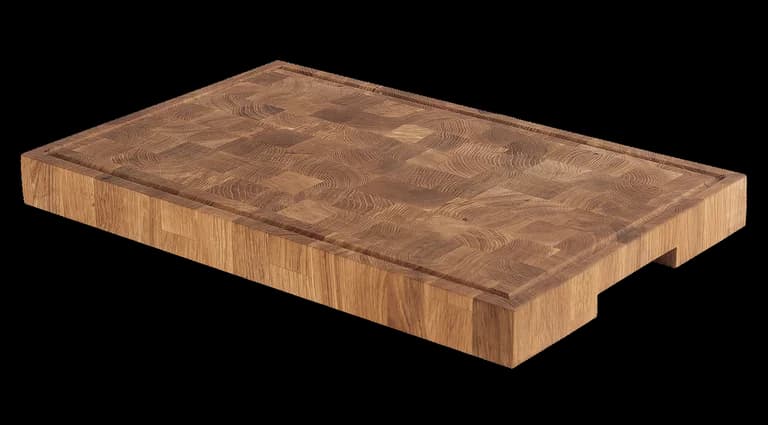 Hackblock Eiche - Hirnholz (55,5 × 36,5 cm) - Pepper