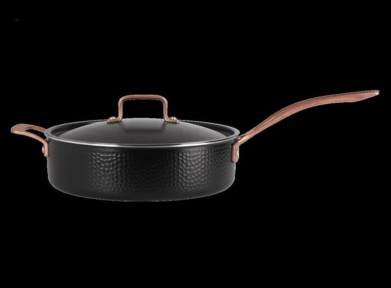 Sautépfanne mit Deckel 28 cm - Schwarz - Pepper