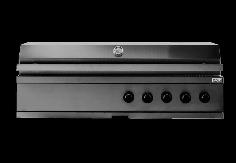 Nordic Line - Integrierbarer Gasgrill (5 Brenner) - Schwarz - Myoutdoorkitchen
