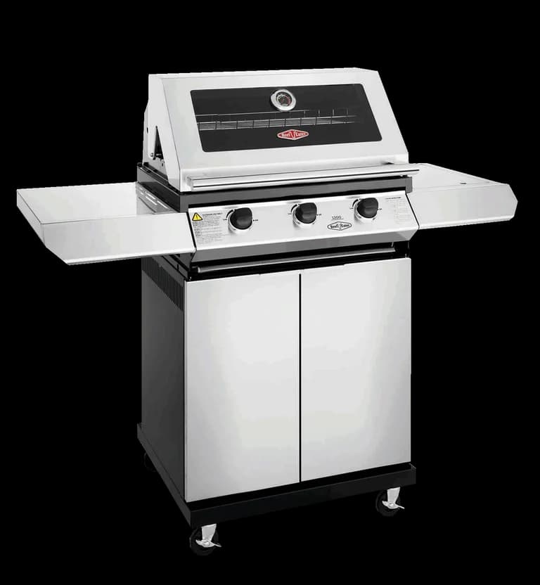 1200S - Freistehender Gasgrill mit 3 Brennern und Seitenbrenner - Beefeater