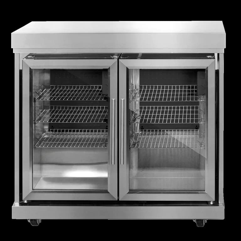 Stainless Collection - Zweitüriger Modul-Kühlschrank - Myoutdoorkitchen