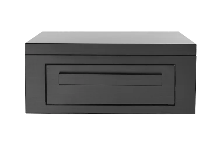 Nordic Line - Aufbewahrungsmodul mit Arbeitsfläche (Schwarz) - Myoutdoorkitchen