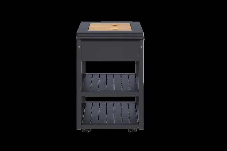 Designer Series - Freistehendes Eckmodul 90° mit Eisbehälter - Myoutdoorkitchen