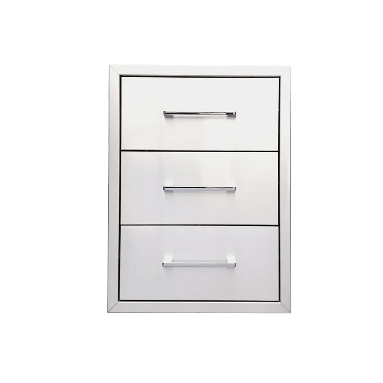 Built-in - Einbau-Dreierschublade - Myoutdoorkitchen