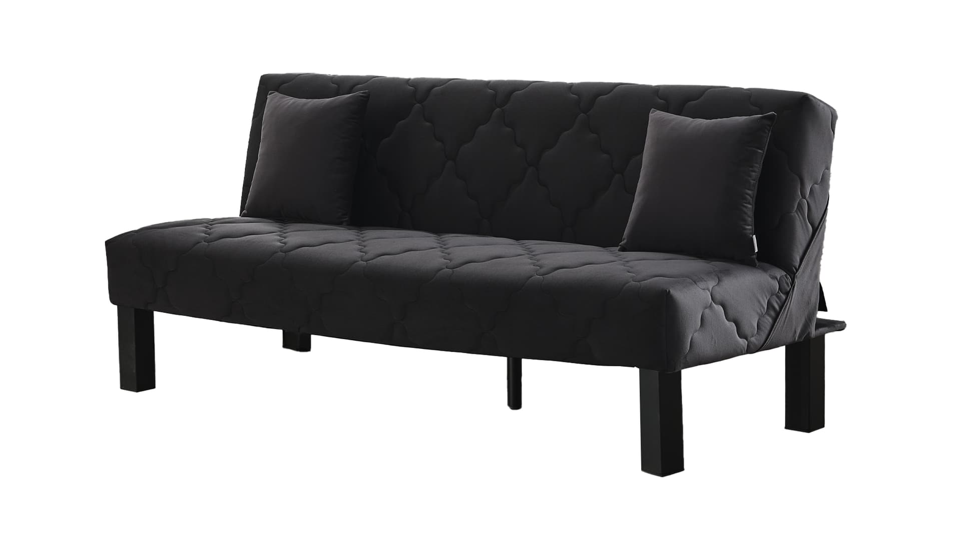 Einzelsofa 3-Sitzer anthrazit Schlaffunktion - 190 cm - MEXICO