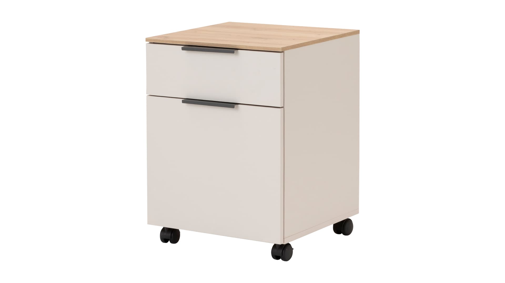 Rollcontainer Beige-Kaschmir Artisan Eiche 49 x 62 cm - SYNOS