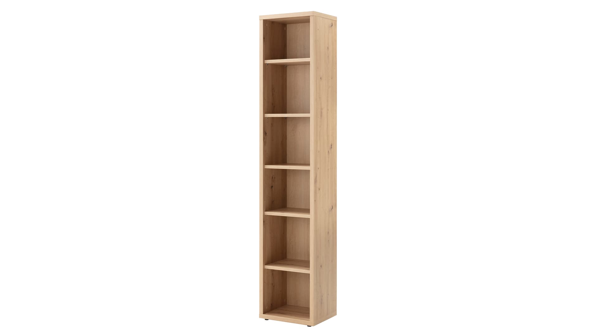 Bücherregal Büroregal Artisan Eiche 44 x 217 cm - DISEGNO