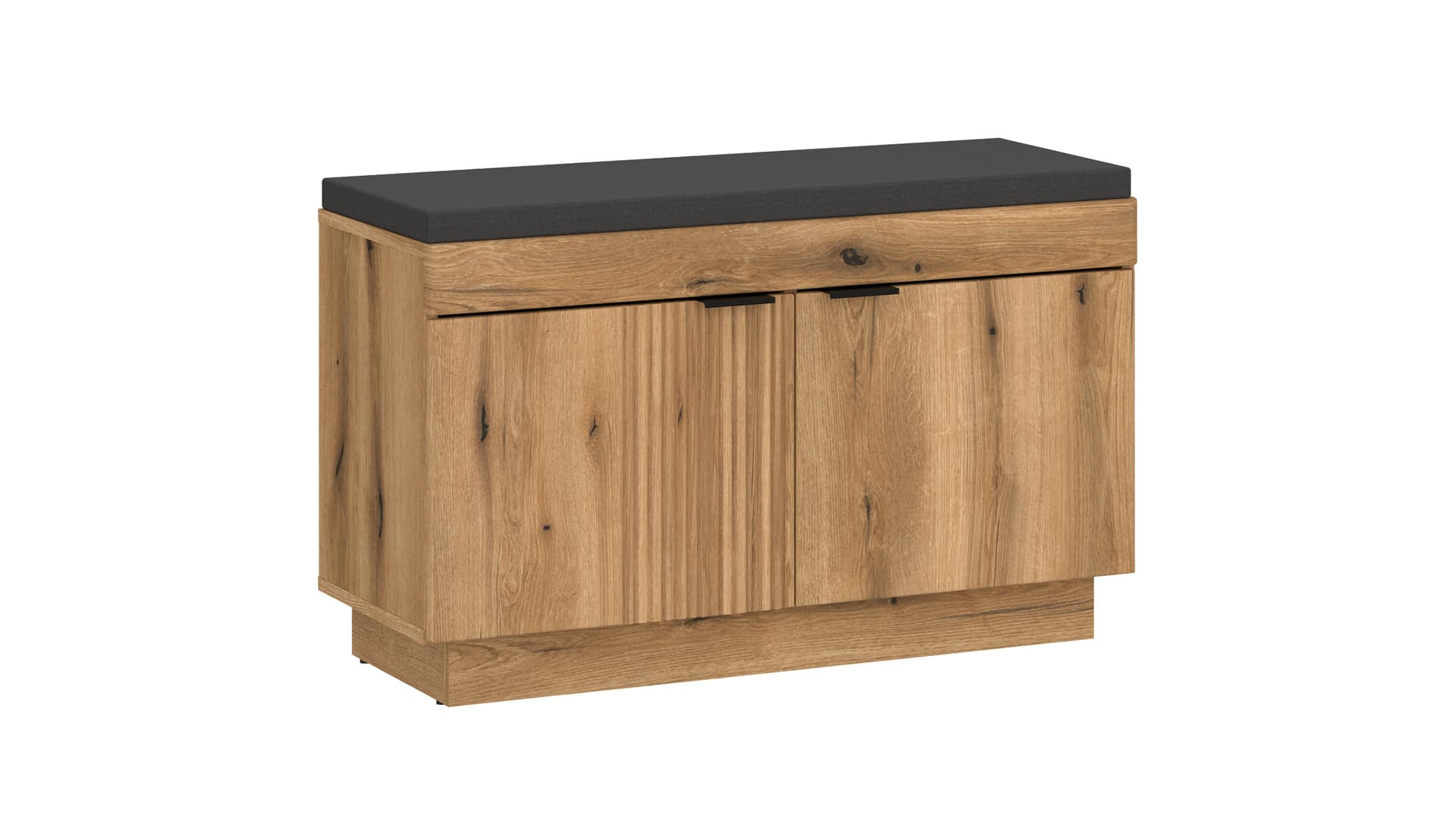 Garderobenbank Coast Evoke Eiche 88 cm Schuhbank - DELAMAR