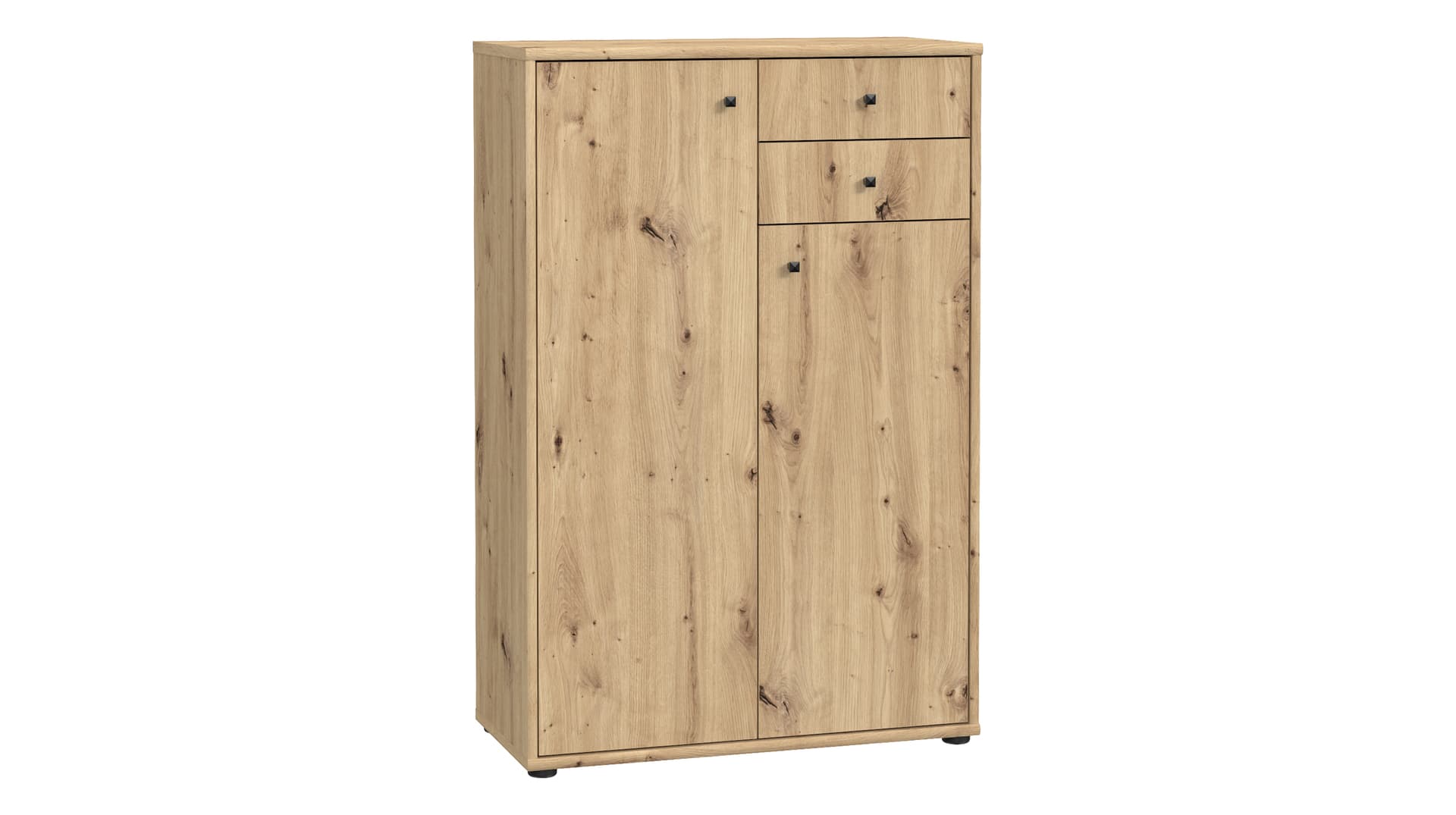 Kommode mit Schubladen Artisan Eiche 74 cm - TEMPRA