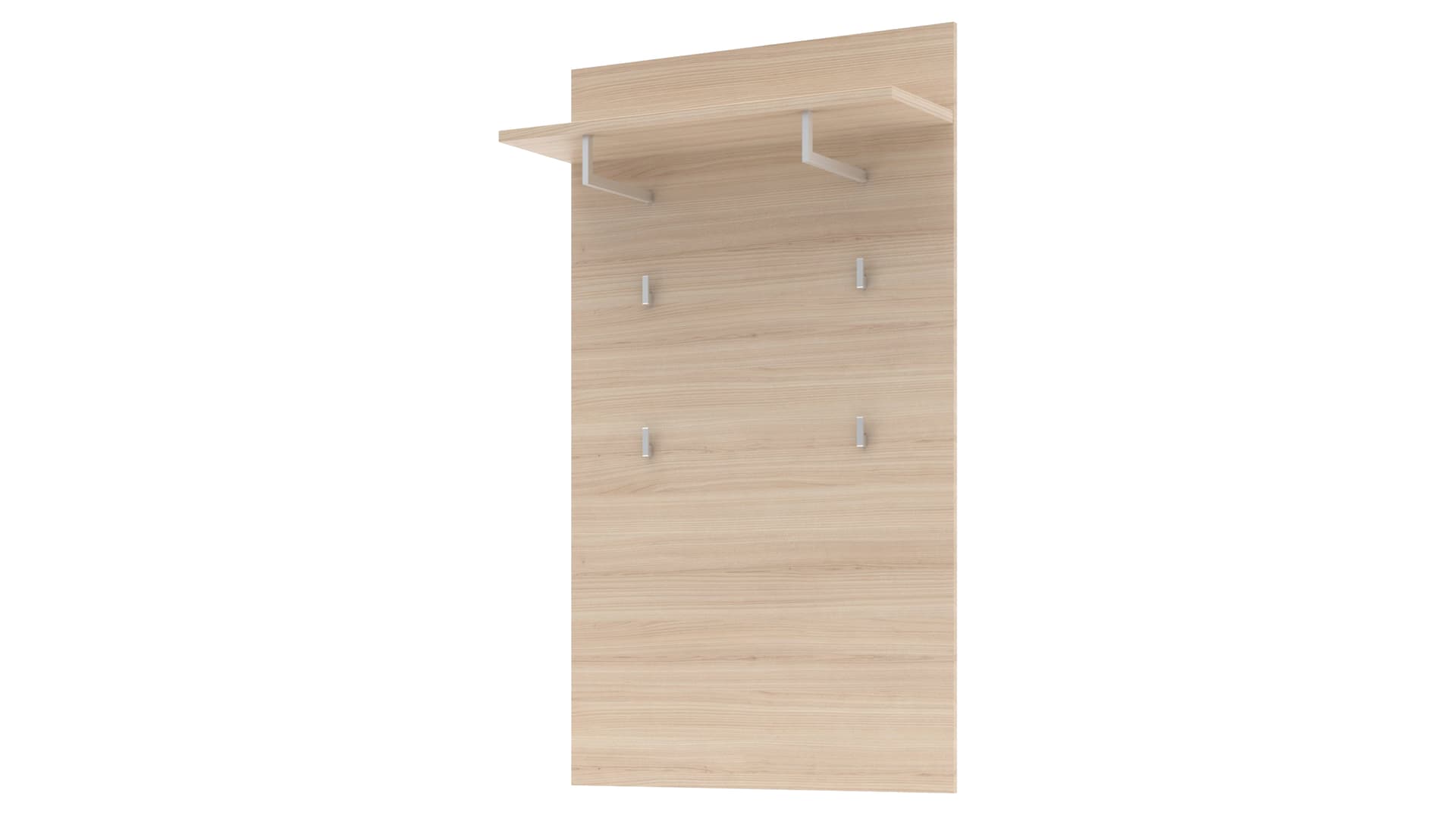 Wandgarderobe Paneel Riva Eiche 80 x 138 cm - SANTORIN