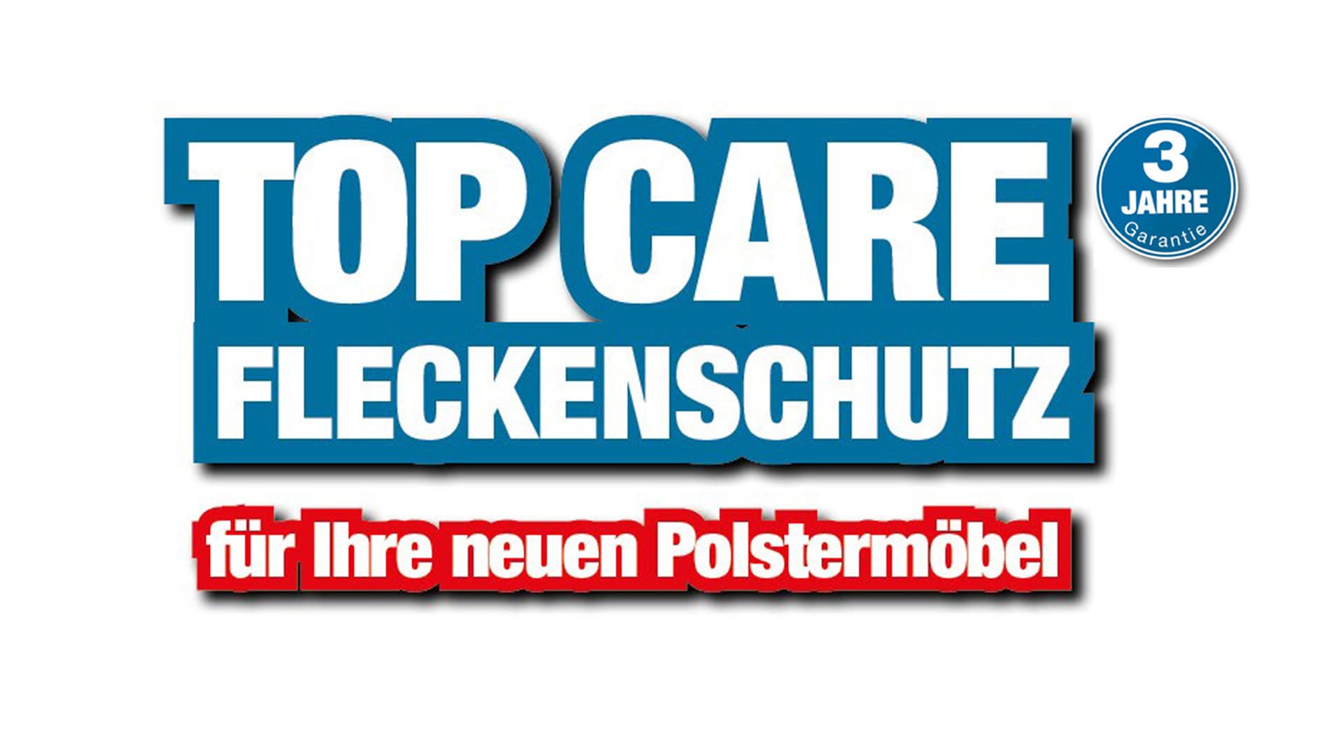 TOP-CARE Fleckenschutz für Ecksofas und Wohnlandschaften