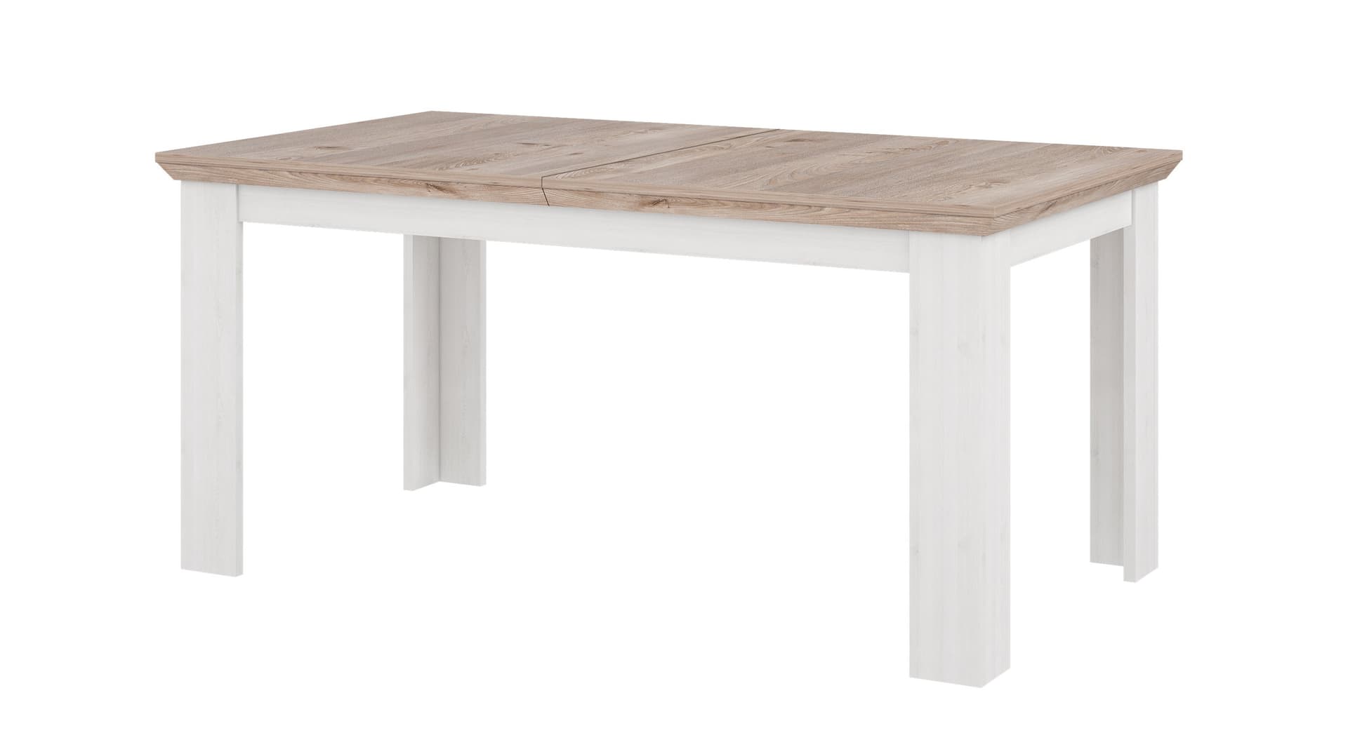 Esstisch 160 - 206 cm ausziehbar Eiche Holzdekor - ILOPPA