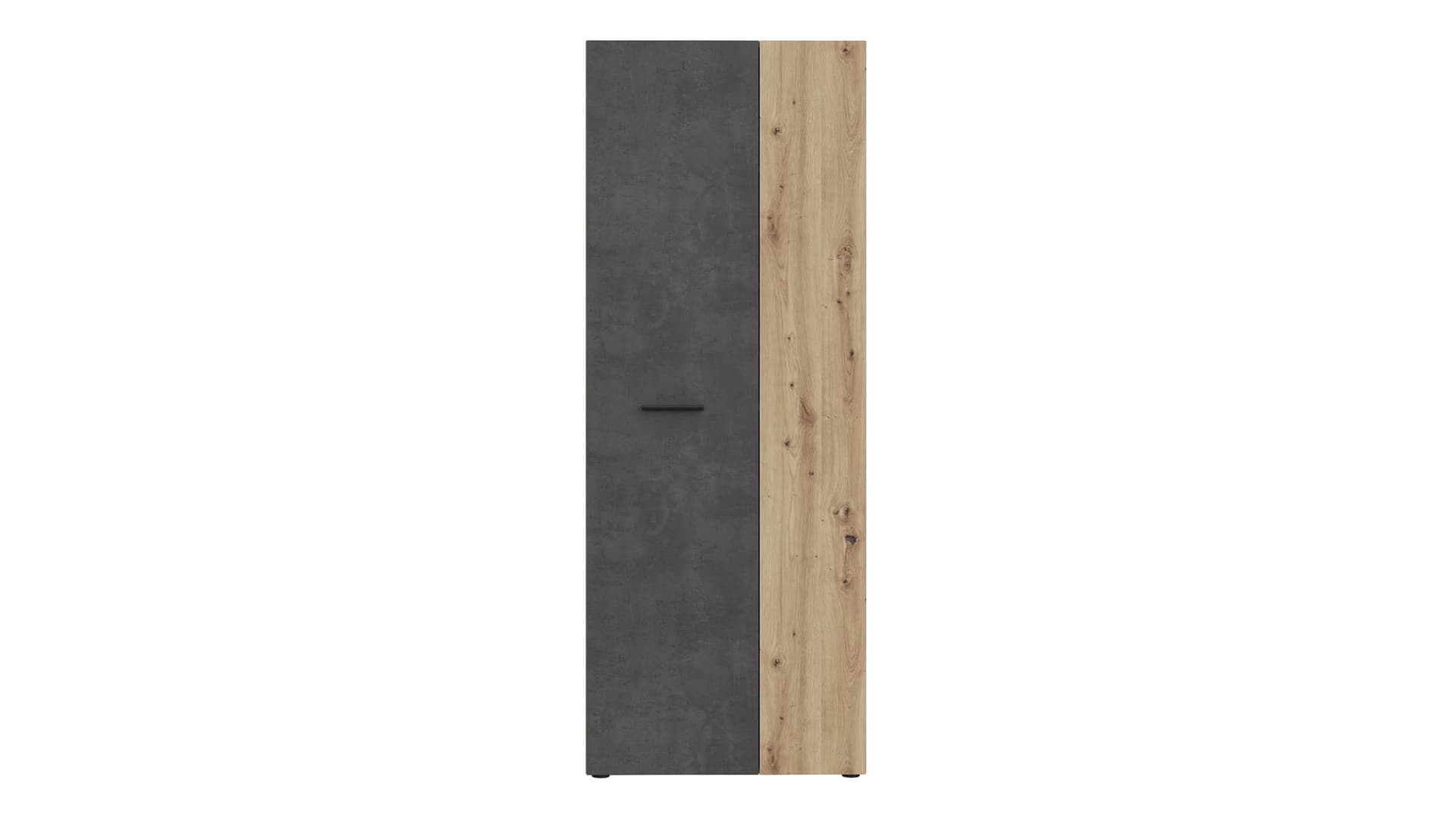 Schuhschrank Artisan Eiche - Betonoptik 69 x 181 cm - NET