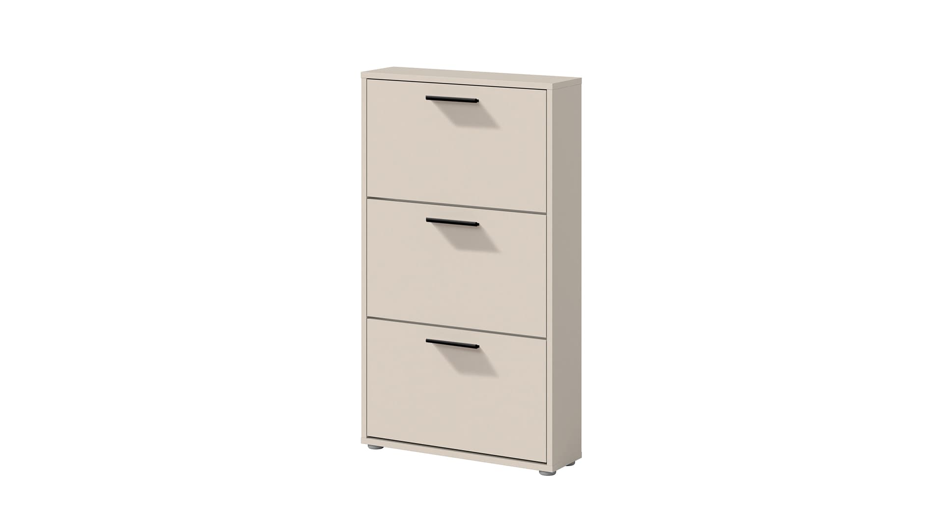 Schuhschrank Beige-Kaschmir 3-türig 59 x 103 cm - SAMMY