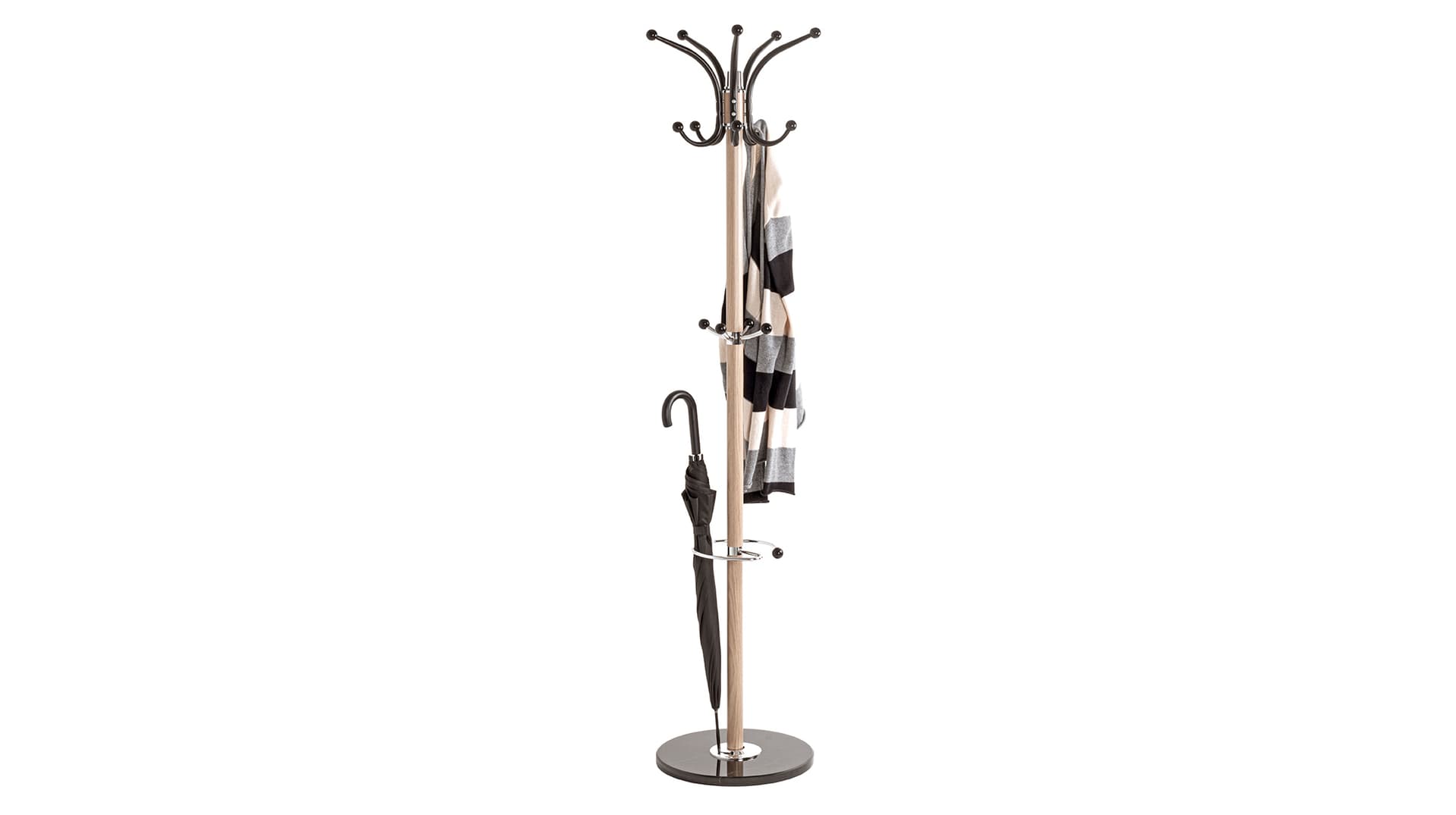 Kleiderständer Eiche - Marmoroptik 39 cm Breite - MUCKI
