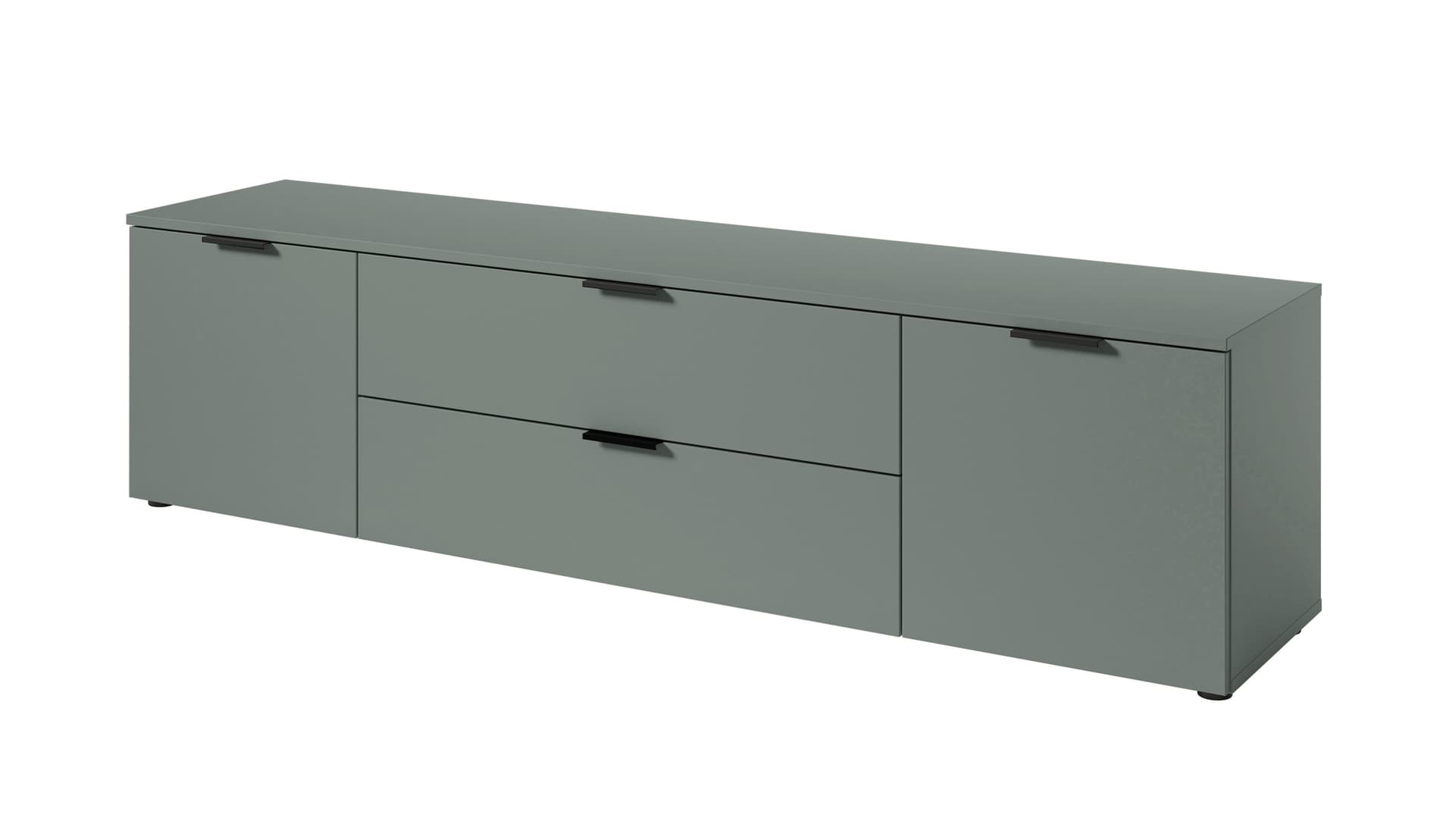 TV - Lowboard grün 180 cm TV-Board - LINZ