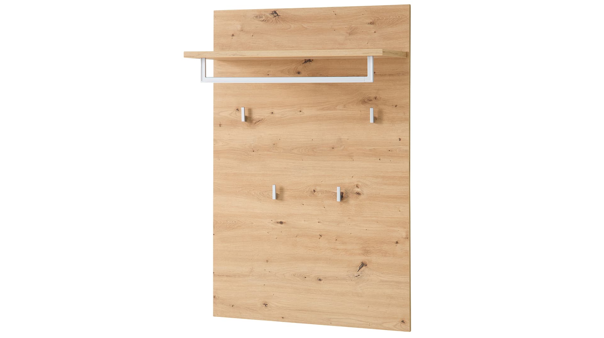 Wandgarderobe Paneel Artisan Eiche 78 x 117 cm - BARI