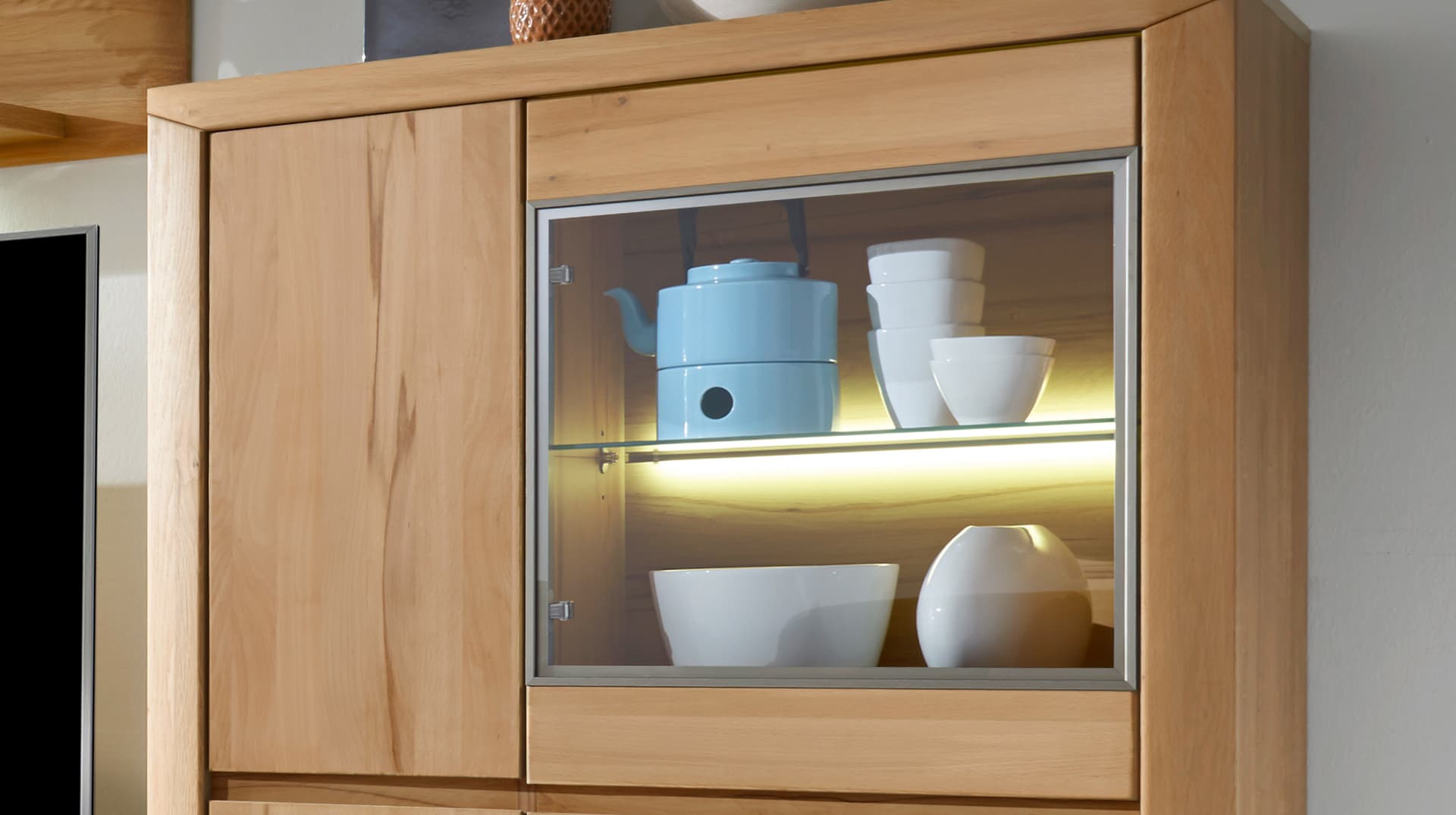 LED Bodenbeleuchtung Highboard - 1er Set - KORSIKA