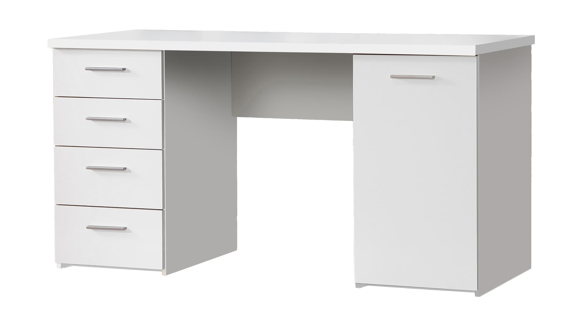 Computerschreibtisch weiß 145 x 60 cm - NET