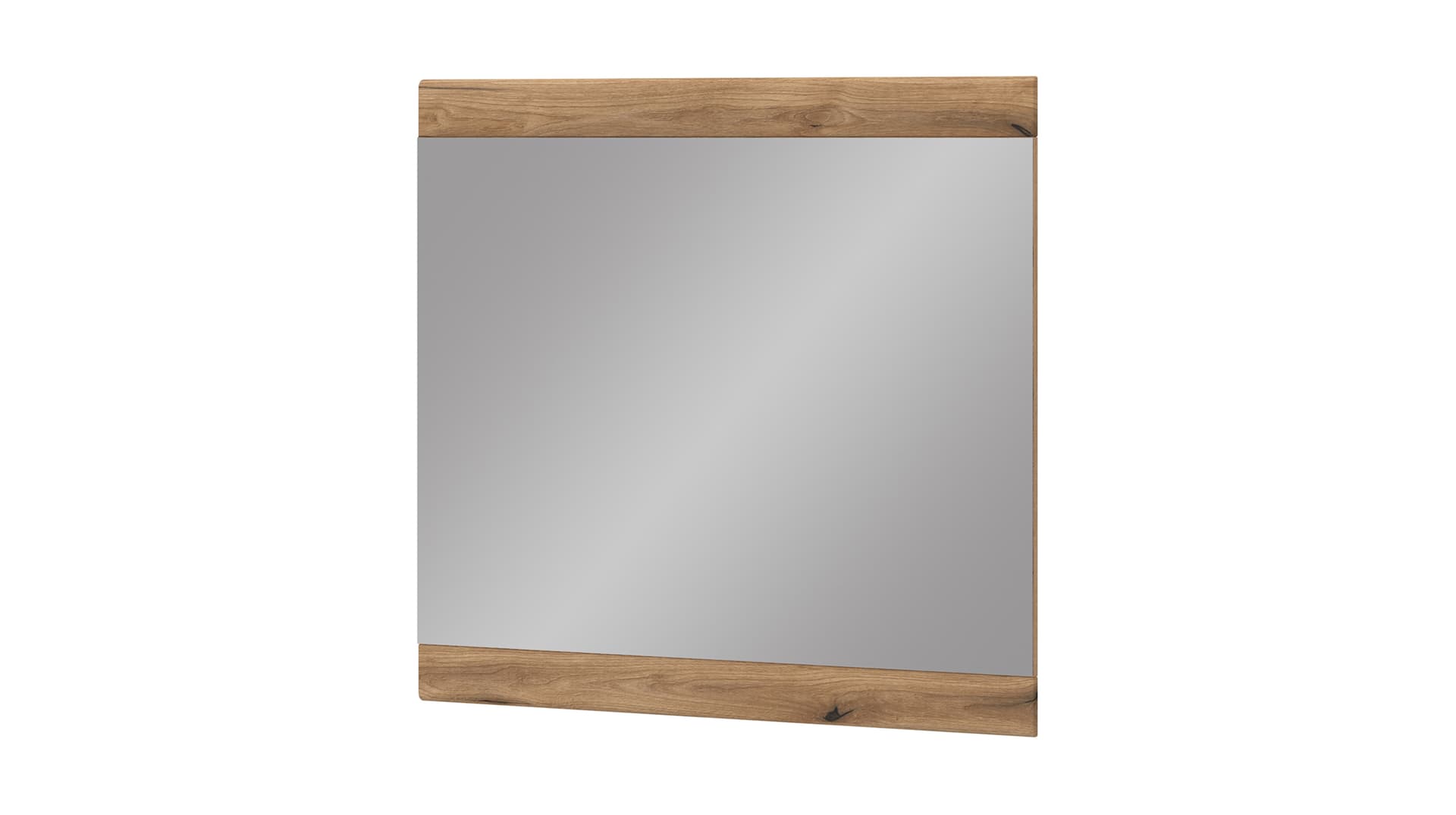 Wandspiegel mit Rahmen Coast Evoke Eiche 88 x 87 cm - DELAMAR