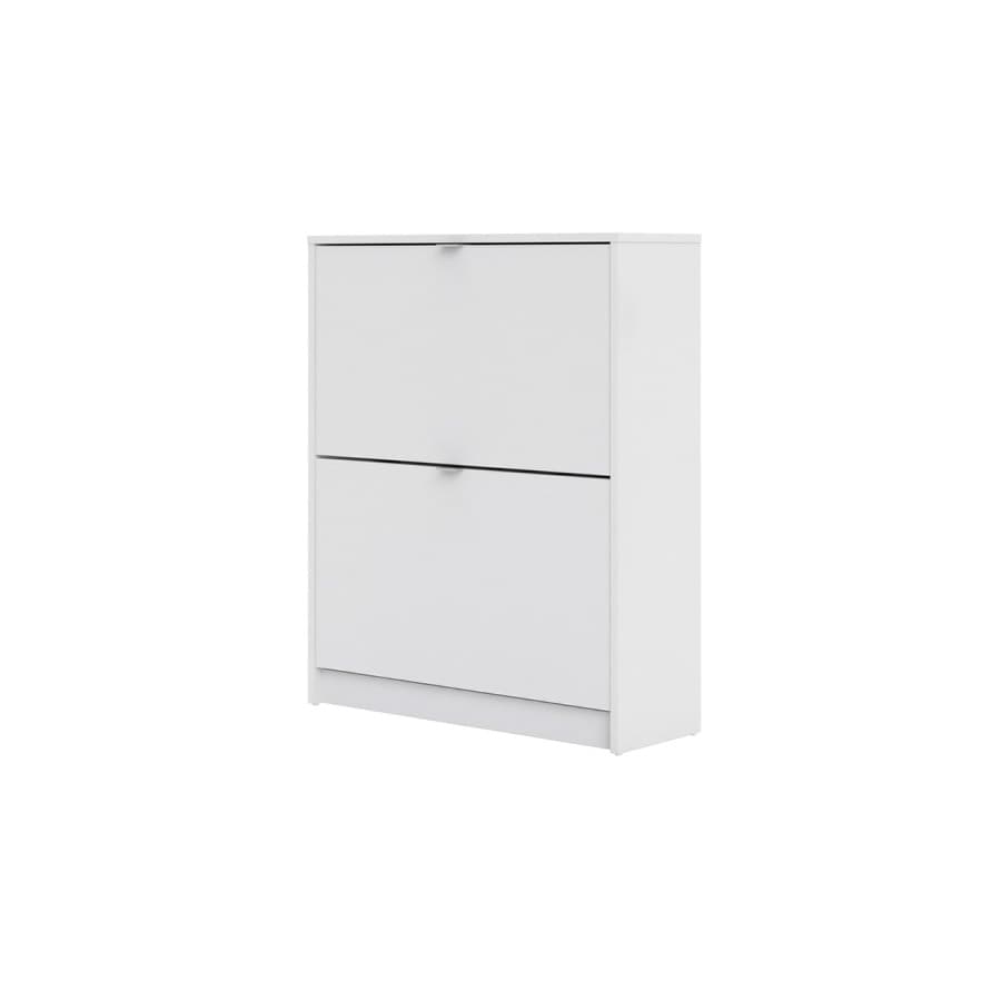 Shane Schuhschrank 2 Klapptüren 2R weiss.