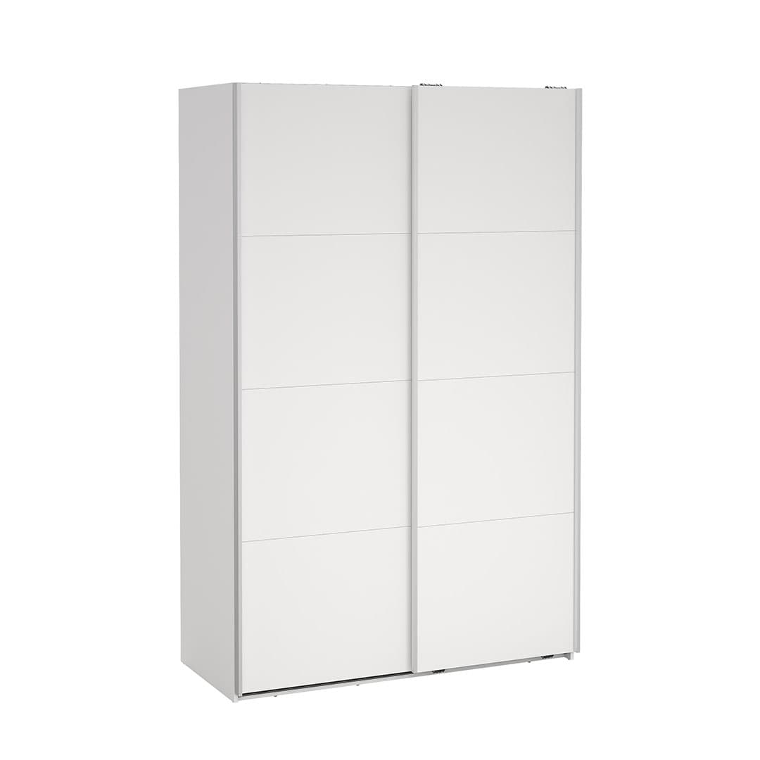 Bergamo Schiebetürenschrank 2 Türen 140x220cm weiß.