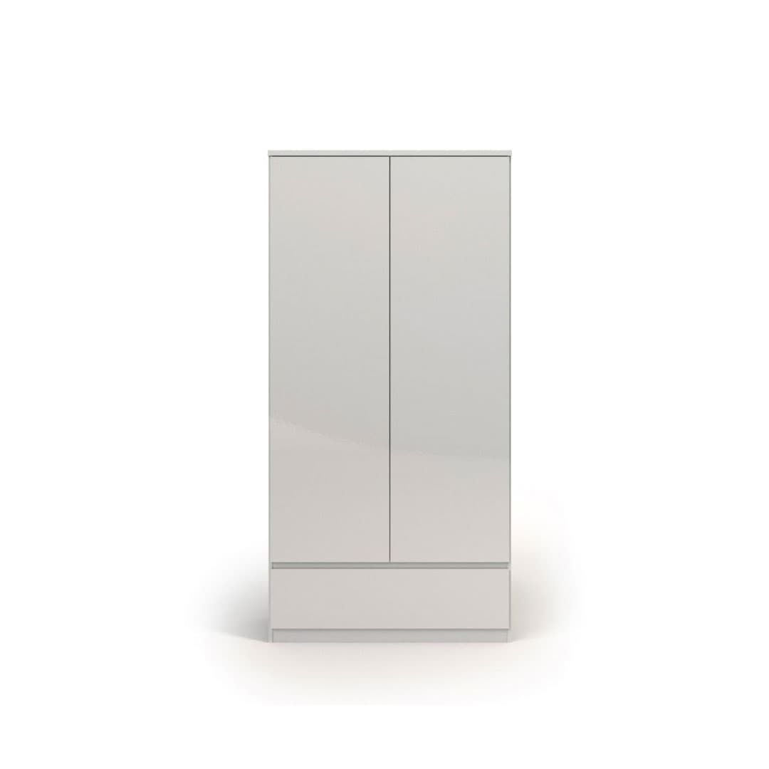 Nada Kleiderschrank weiss.