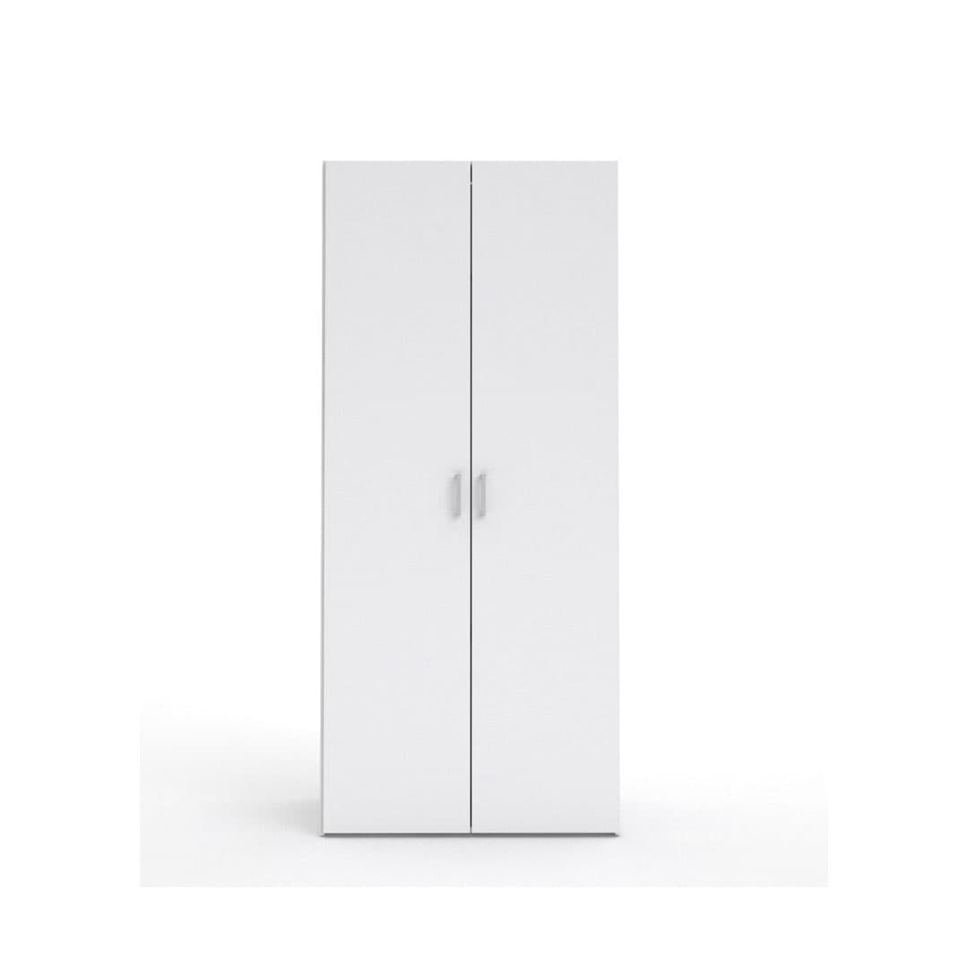 Spell Kleiderschrank B 2 Türen. Weiss.