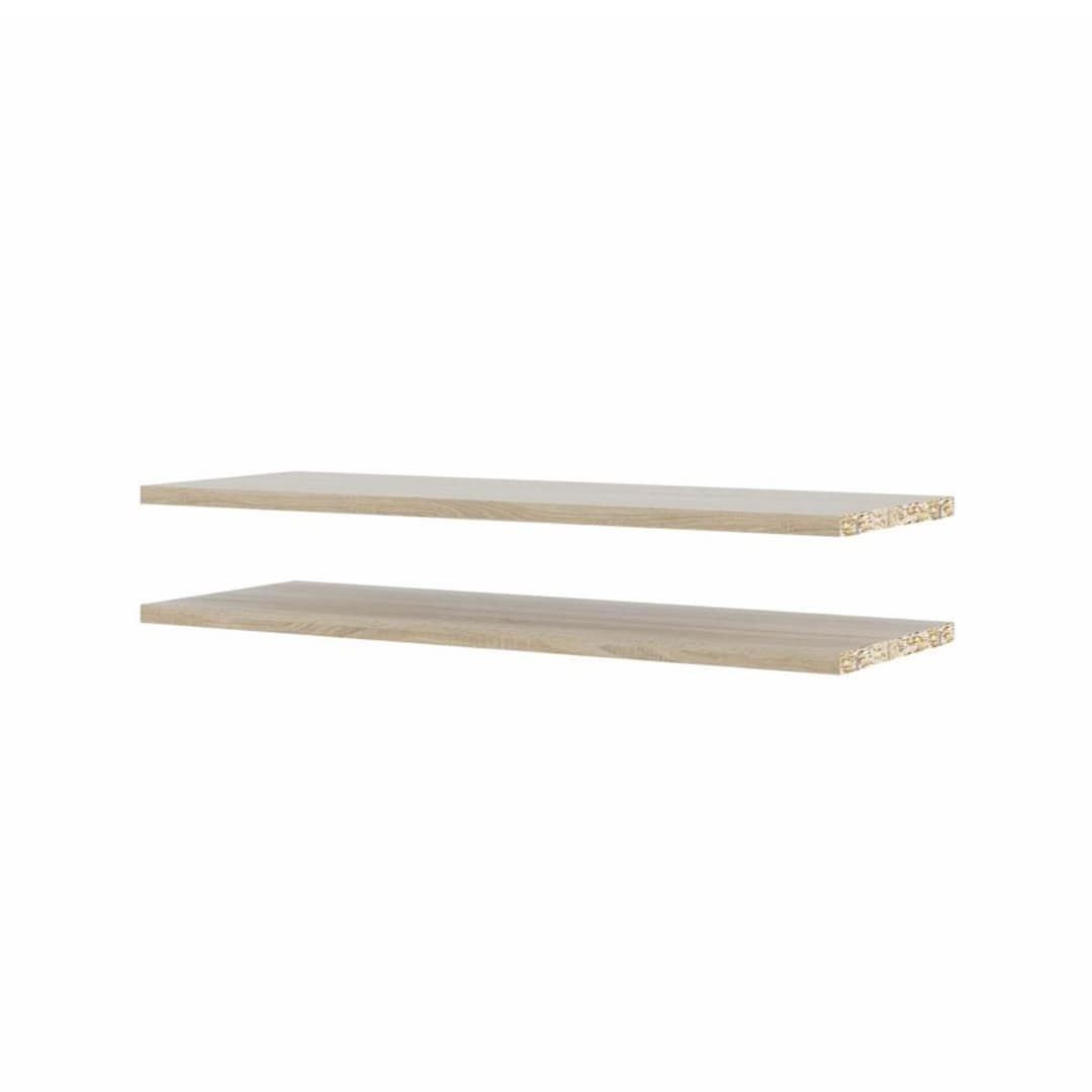 Base Regal 2 lose Regale 75,5x26,5, Eichendekor.