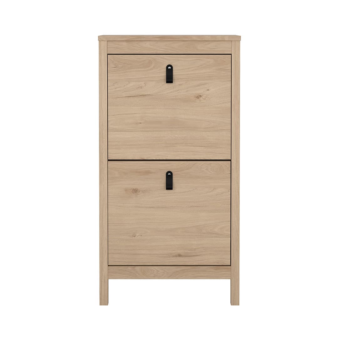 Madrid Schuhschrank 2 Klapptüren Eichen-Dekor.