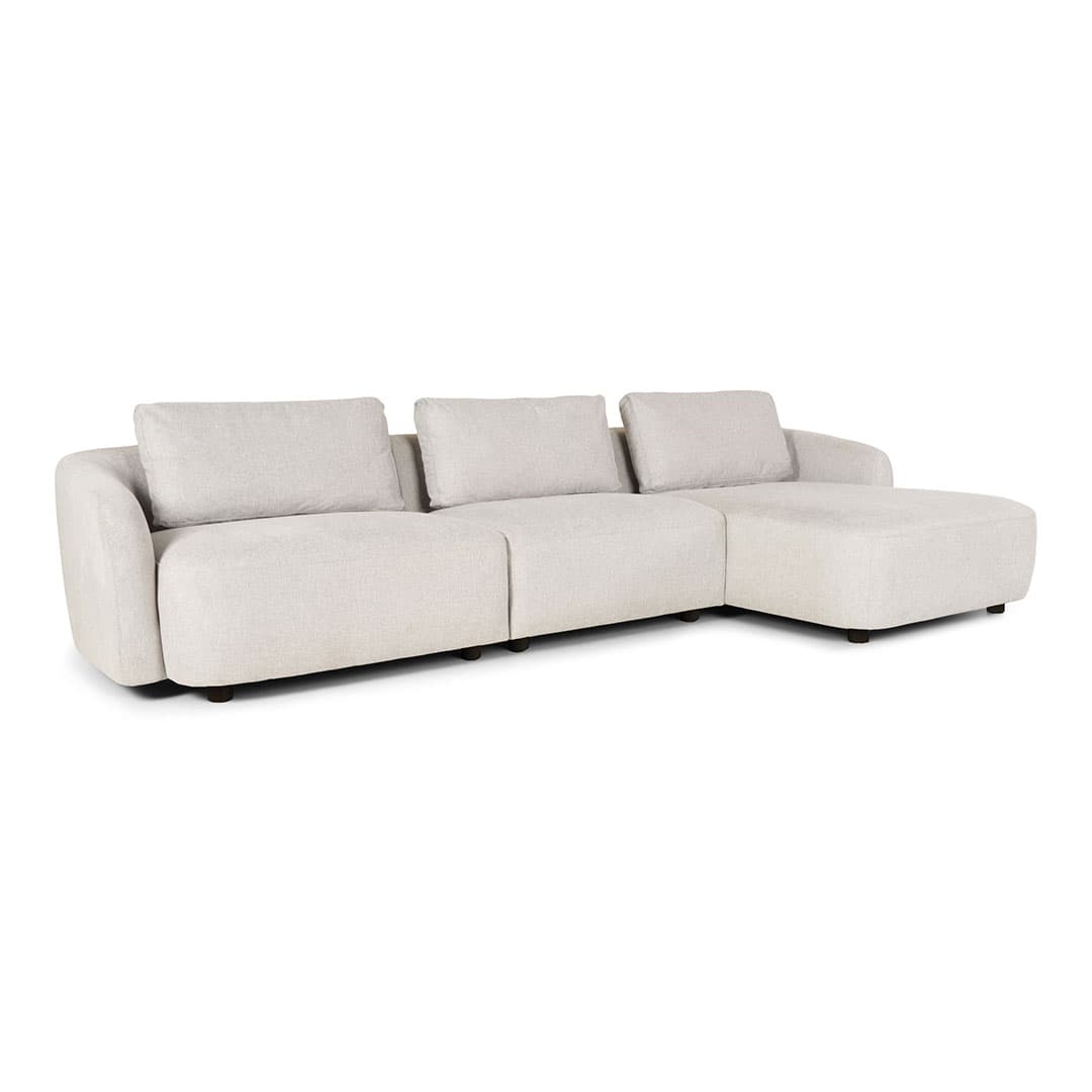 Bergen 2-Sitzer Sofa rechtsdrehend beige.