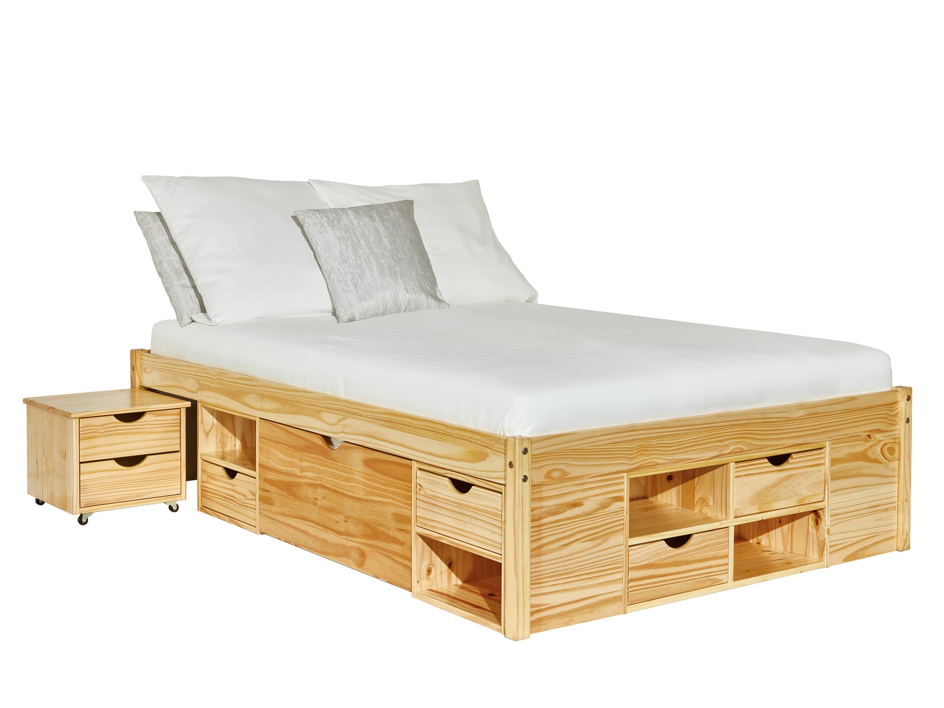 Cluse Bett 160x200 cm natur.