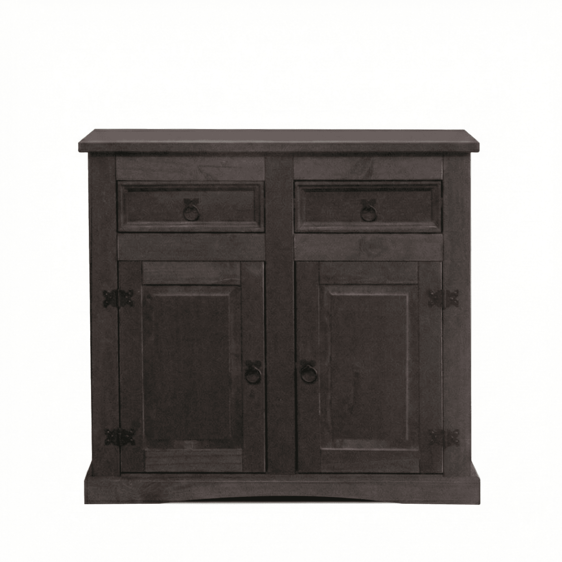 New Mexico Sideboard mit 2 Schubladen und 2 Türen braun.