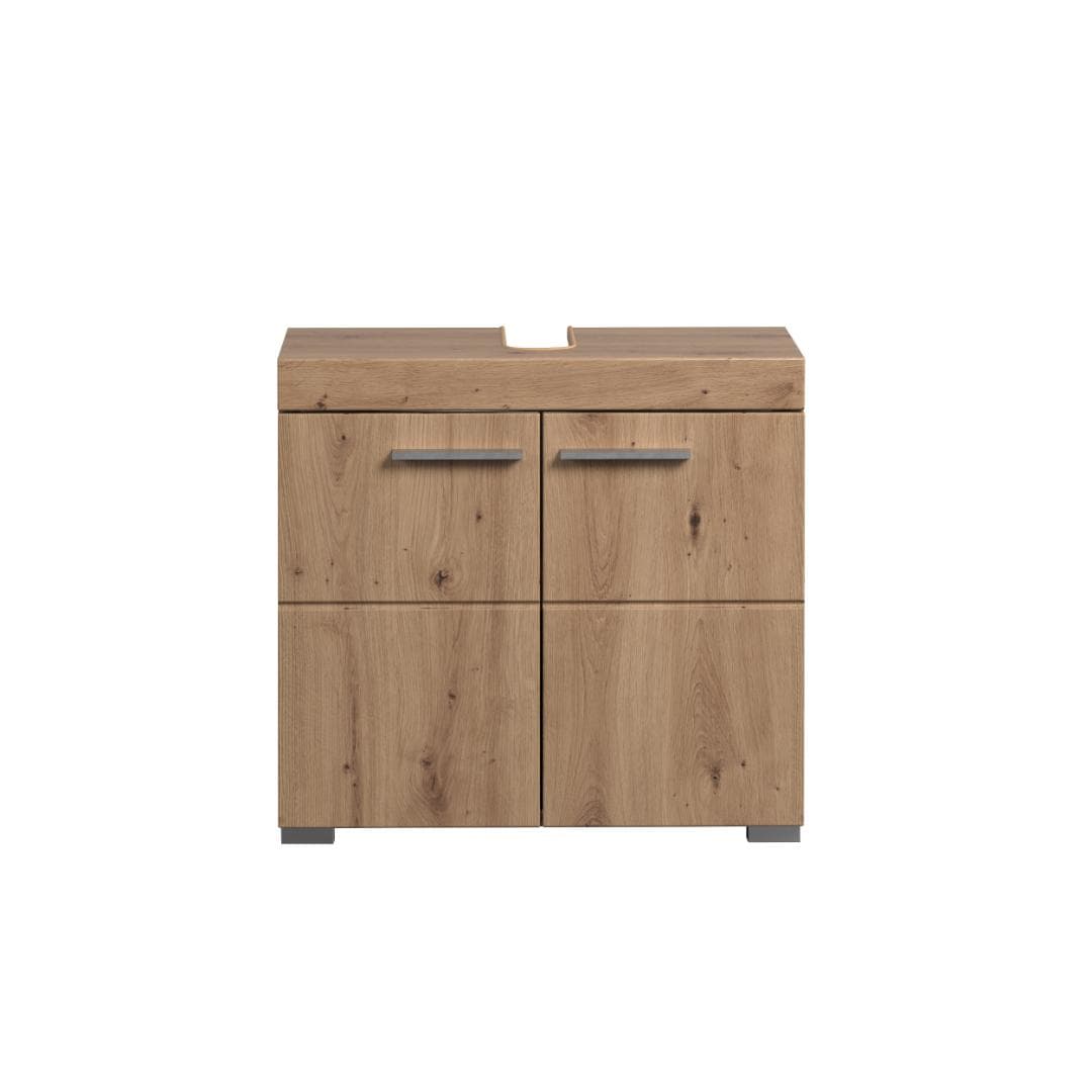 AmandaMandoBea Waschbeckenunterschrank Eiche Dekor.