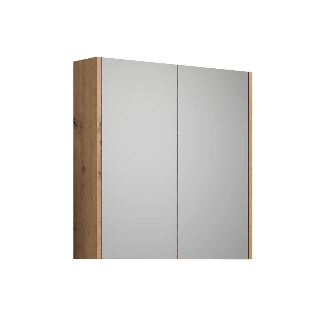 Touch Spiegelschrank Bad Eiche dekor.