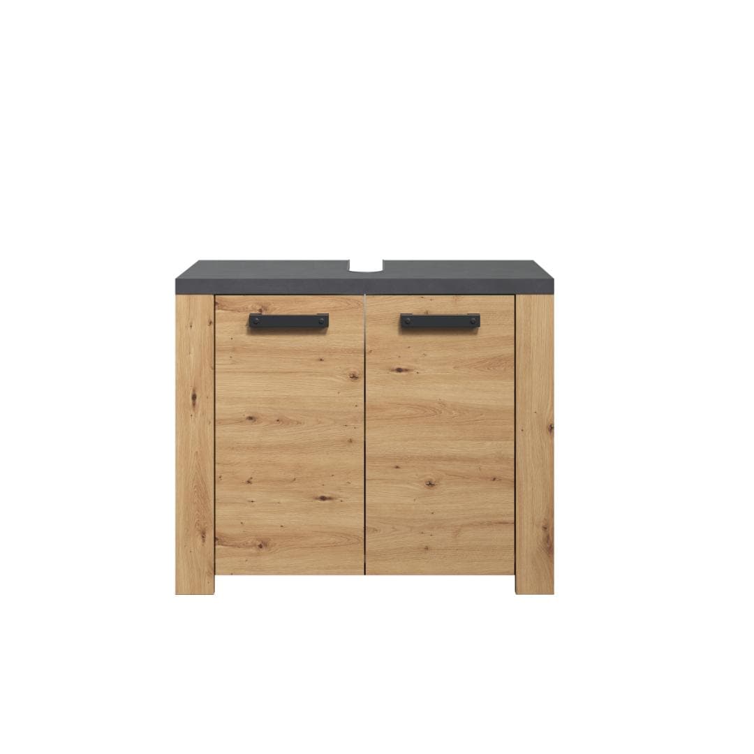 Follow Waschbeckenunterschrank Eiche Dekor.