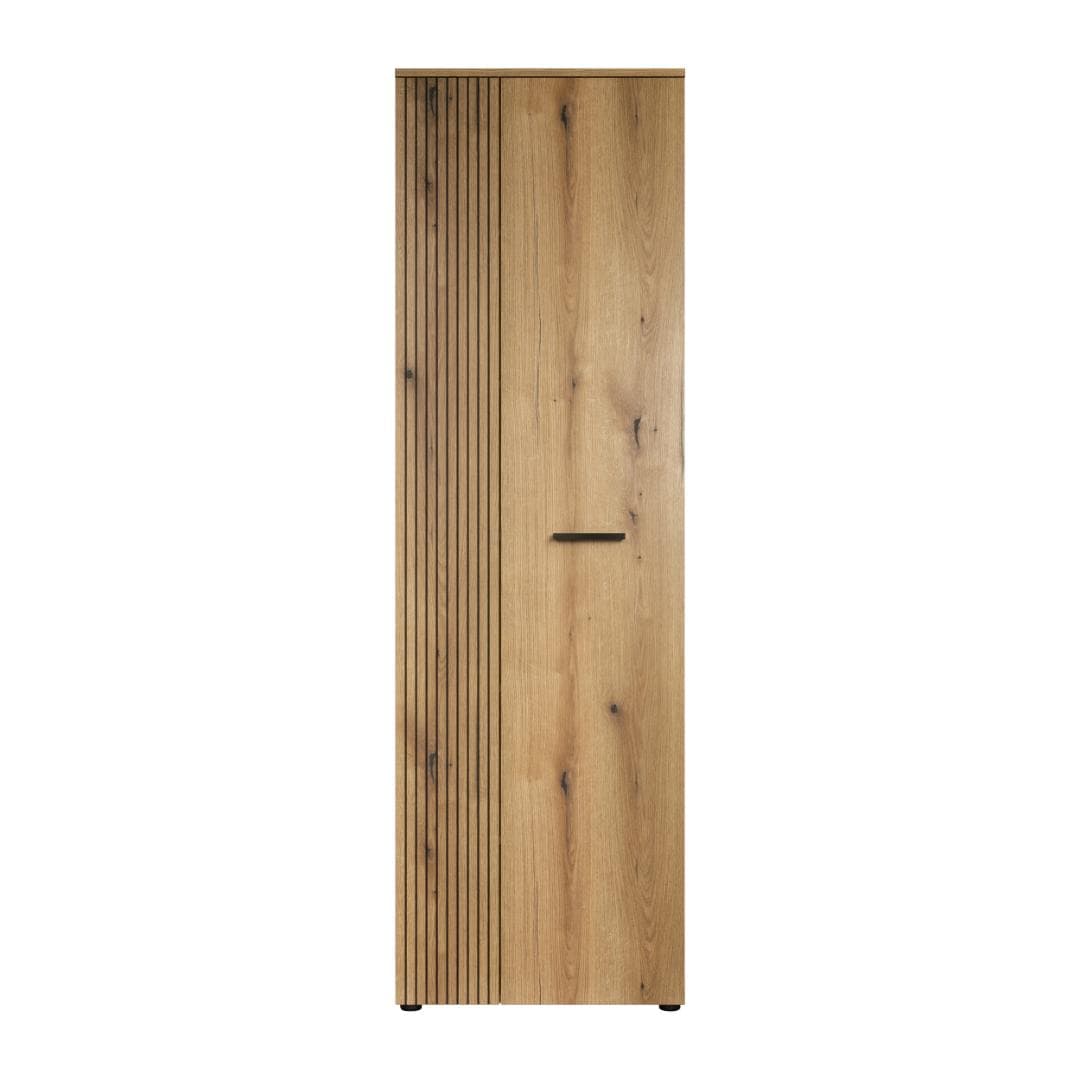 PureBliss Kleiderschrank 2 Türen Eiche Dekor.