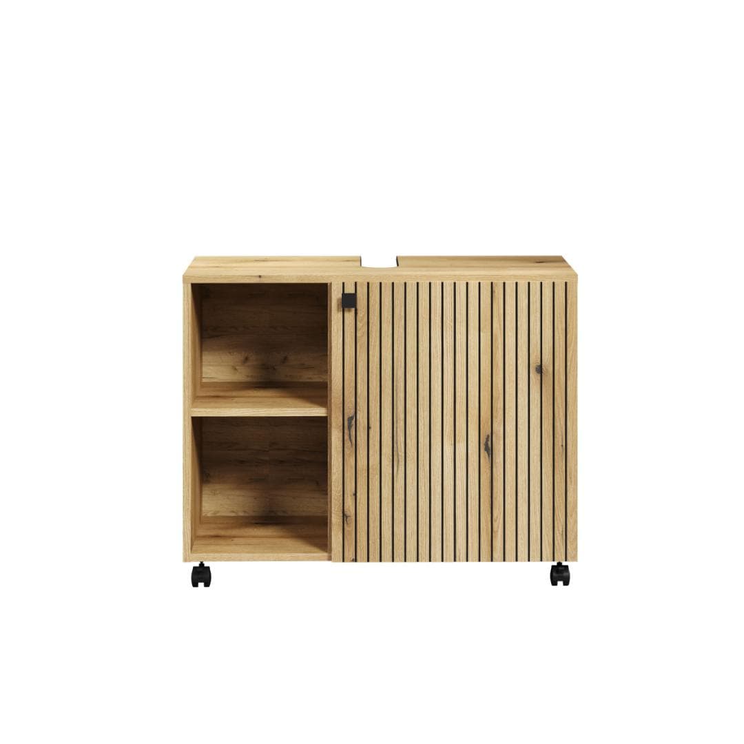 PureBliss Waschbeckenunterschrank Eiche Dekor.
