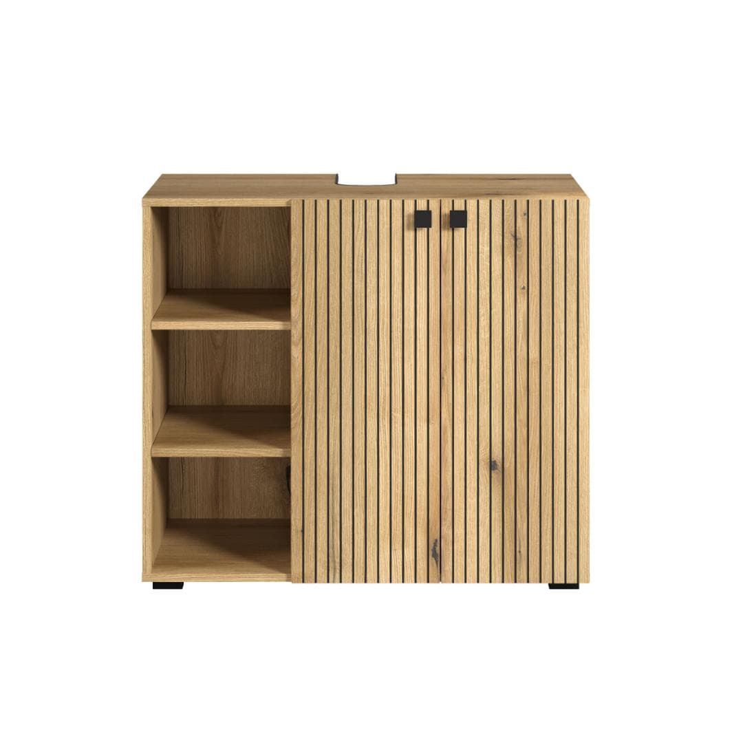PureBliss Waschbeckenunterschrank Eiche Dekor.