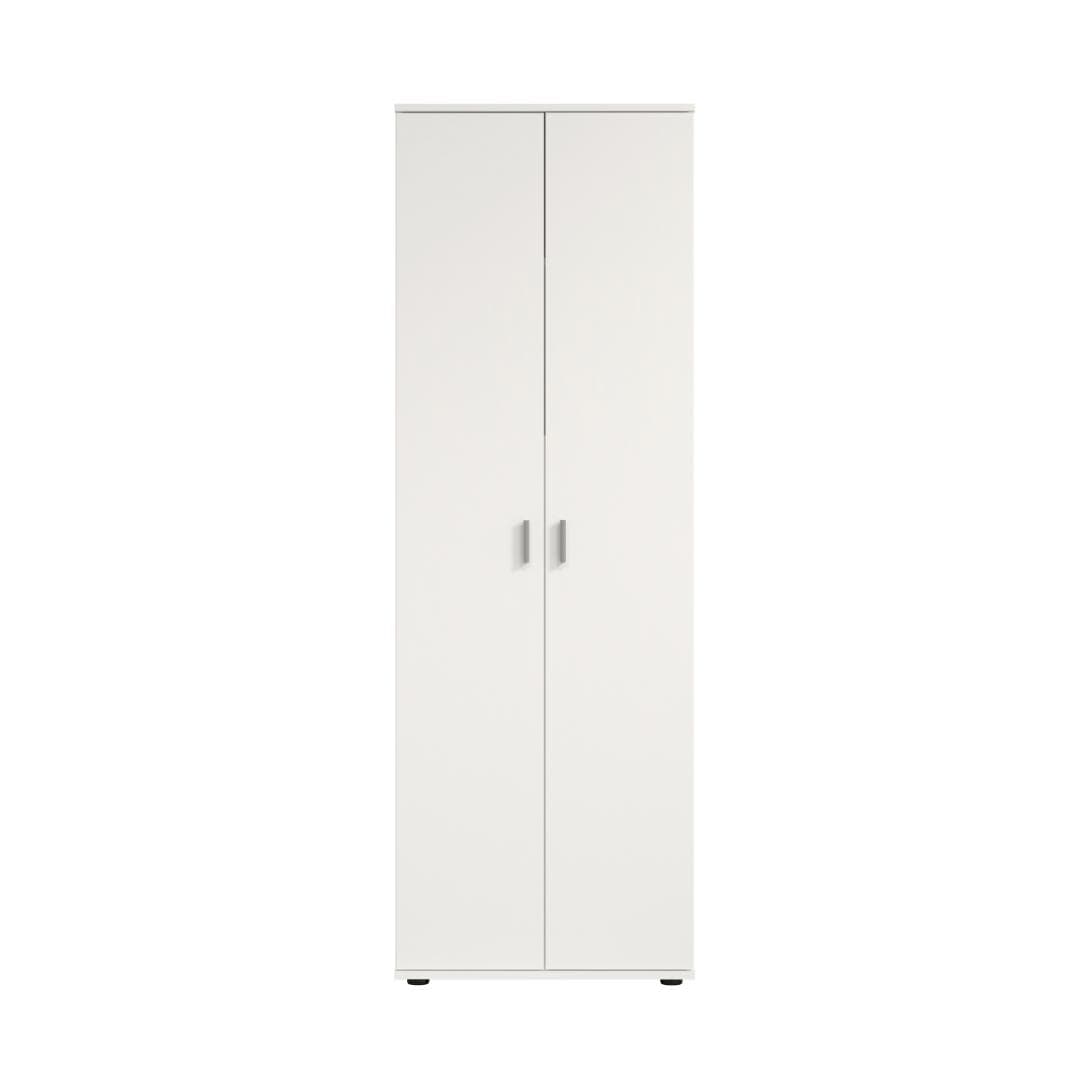 Basics Kleiderschrank 2 Türen weiß.