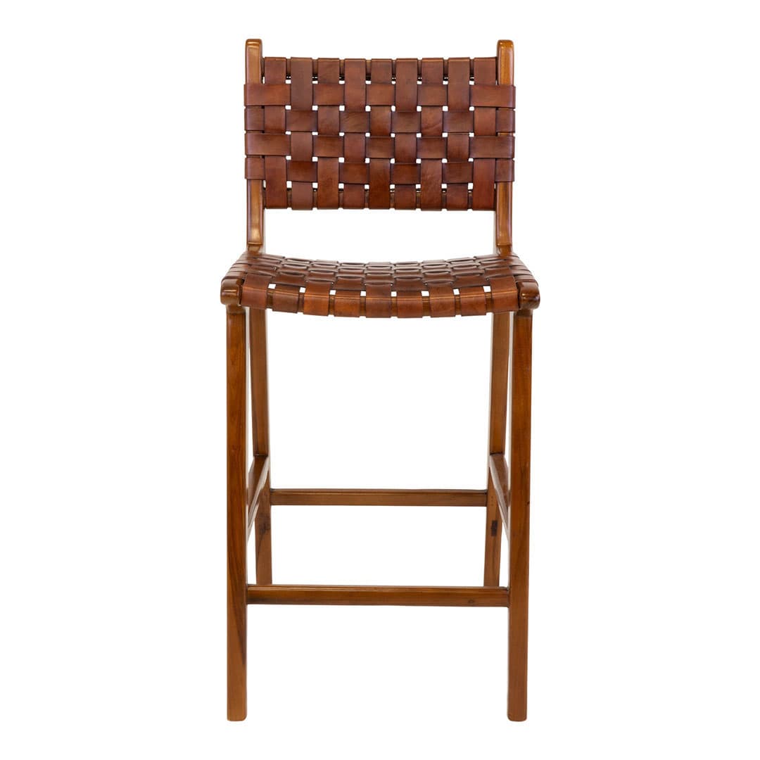 Perugia Barhocker Leder braun.