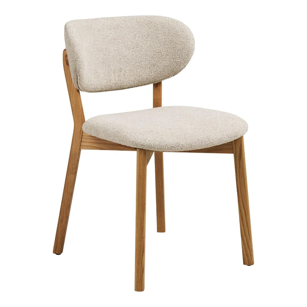 Bera Esszimmerstuhl Eiche, beige.