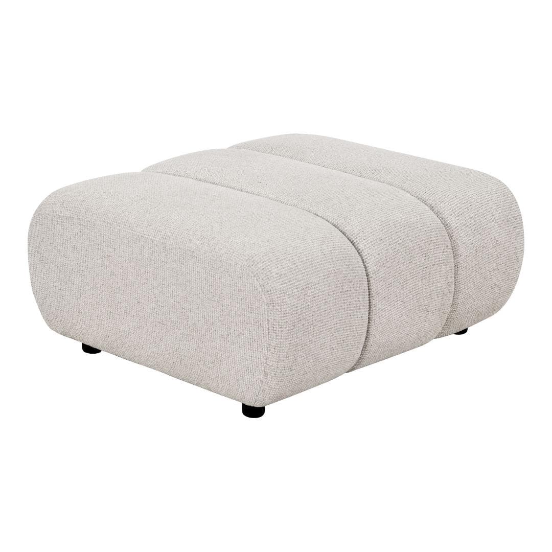 Karin Modulsofa Pouf sandfarben.
