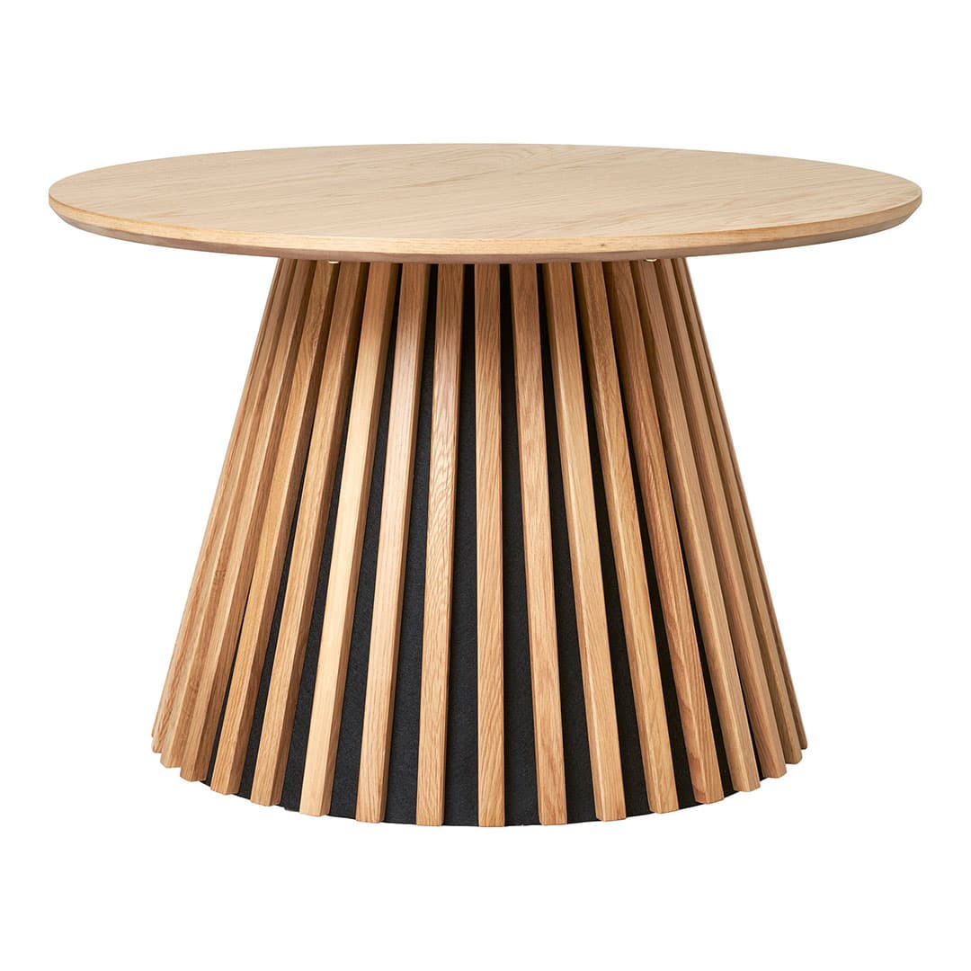 Osaka Couchtisch Ø70cm Eichenfurnier.