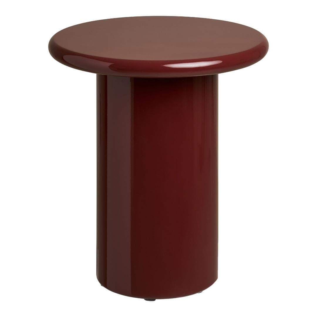 Sanna Eckbord Ø45cm bordeaux.