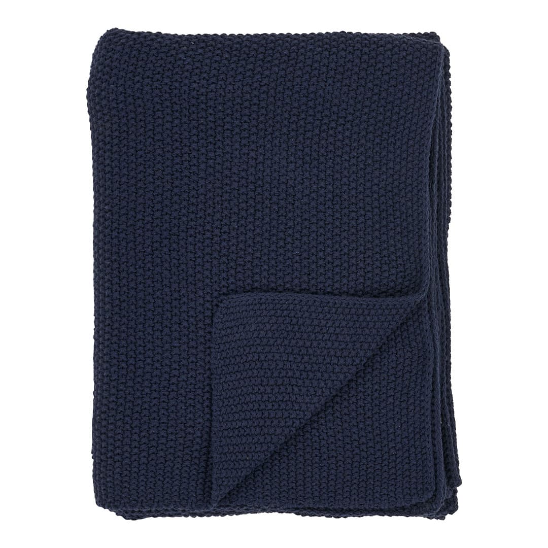 Santos Plaid 130x170cm Blau.