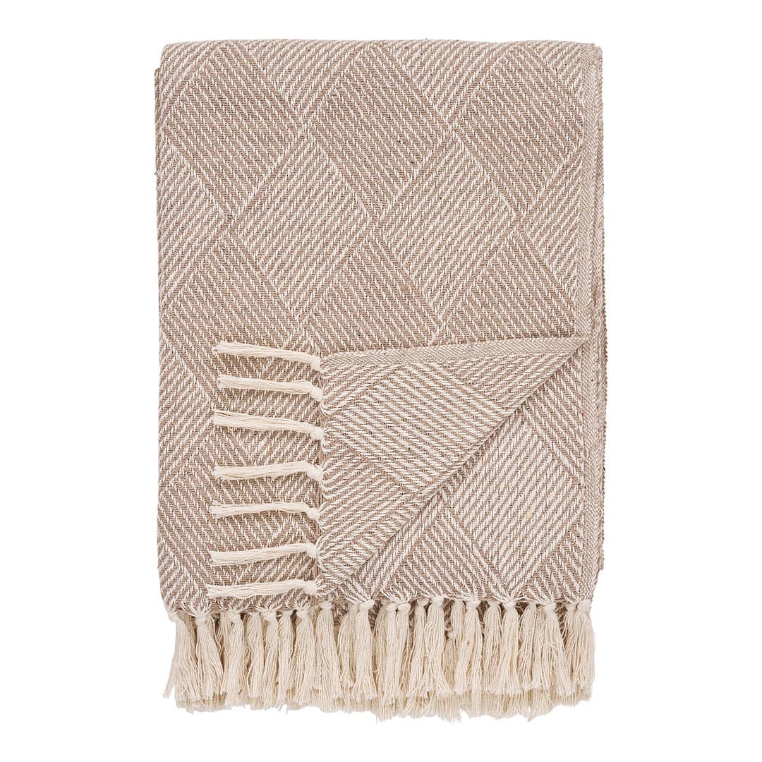 Bursa Plaid 130x180cm Taupe.