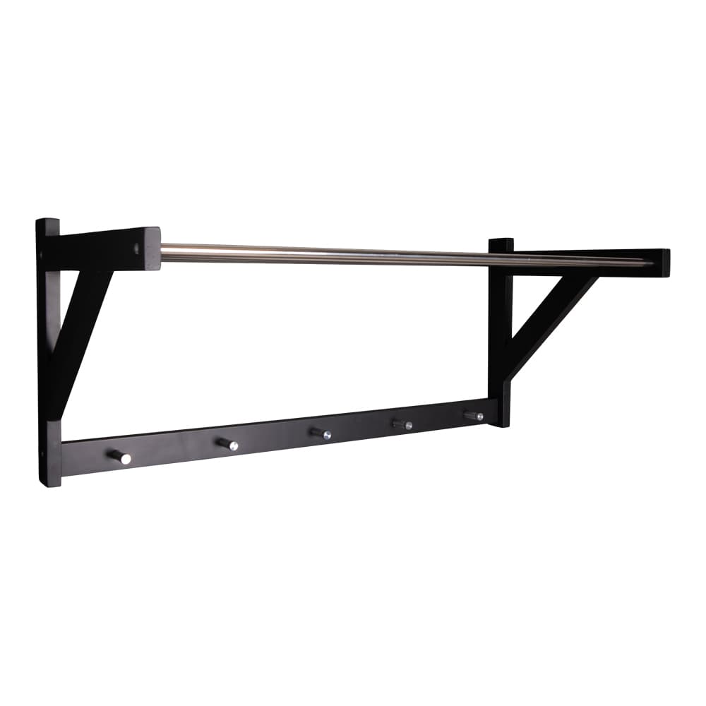 Paige Wandgarderobe schwarz.